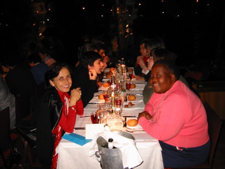 Banqueting in Rio de Janeiro for ICWIP 2005