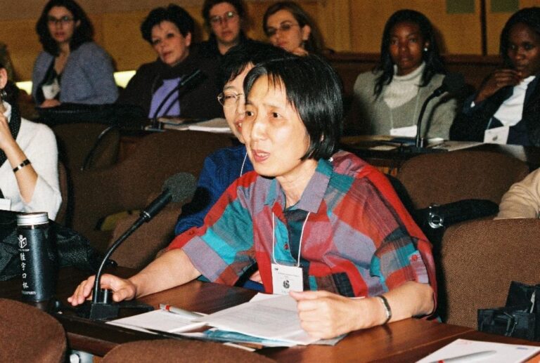Ling An Wu, Country Team Leader China at the ICWIP2005 in Rio de Janiero